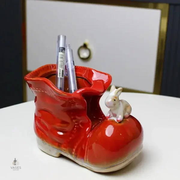 Vase original en forme de sneaker