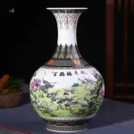 Vase en céramique moderne, allure artistique