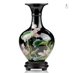 Vase chinois en noir, ajout de style à votre espace