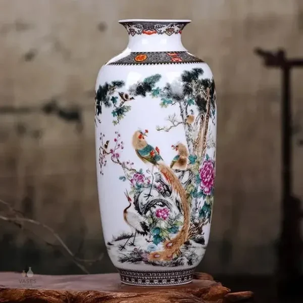 Vase chinois coloré à prix accessible