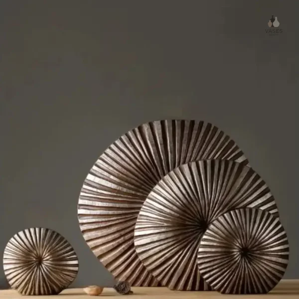 Vase circulaire sobre pour une touche moderne