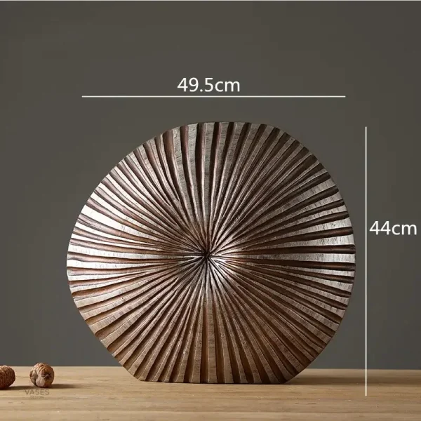 Vase sphérique décoratif pour intérieur