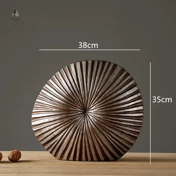 Vase arrondi pour une touche artistique
