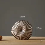 Vase rond avec un design unique