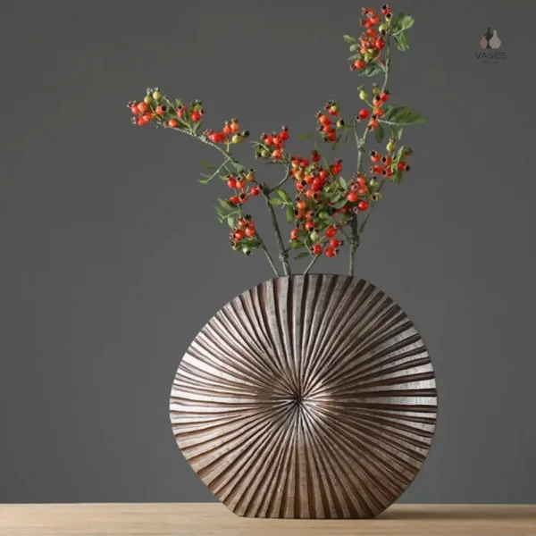 Vase rond chic pour embellir votre espace