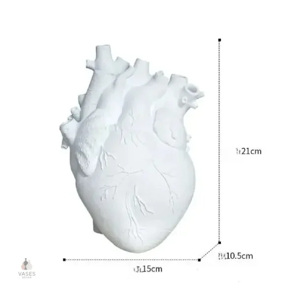 Vase cœur, objet d'art contemporain
