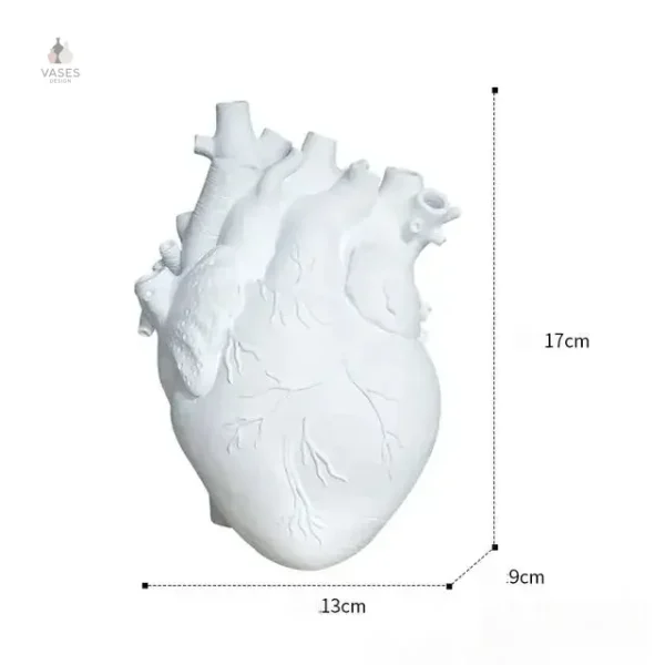 Vase cœur en céramique, originalité assurée