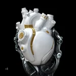 Vase coeur pour amour et tendresse