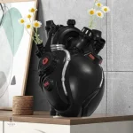Vase décoratif en forme de cœur