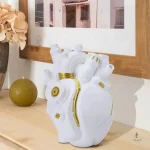 Vase coeur pour décor floral