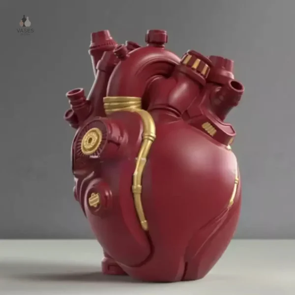 Vase coeur pour cadeaux romantiques