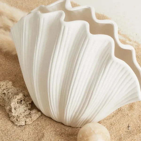 Vase coquillage, touche marine pour votre intérieur