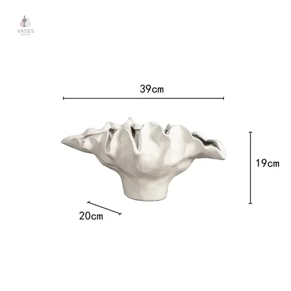 Vase inspiré de la mer, élégant et raffiné