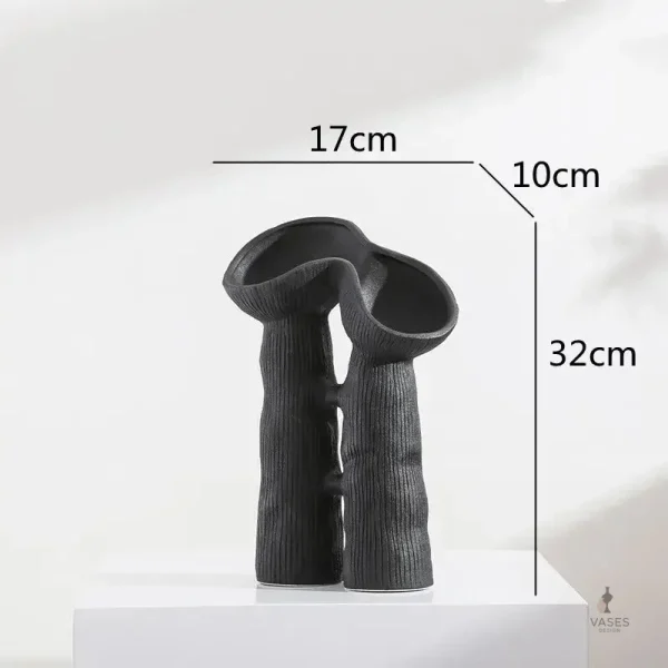 Vase coloré en forme de corail pour une déco marine