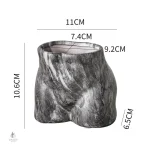 Vase inspiré par la forme humaine, design novateur