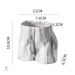 Vase décoratif en forme de figure masculine