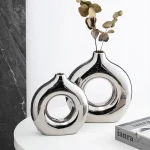 Vase en argent, accent décoratif raffiné