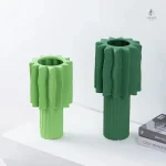 Vase décoratif couleur vert intense