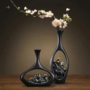 Vase creux élégant en céramique