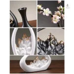 Vase creux décoratif pour fleurs séchées