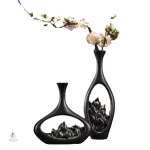 Vase creux en terre cuite pour style rustique