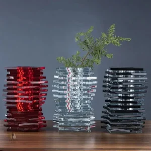 Vase cristal design élégant et moderne