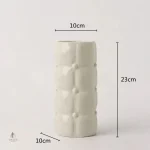 Vase en forme cylindrique, design minimaliste
