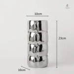 Vase cylindrique, accessoire décoratif polyvalent