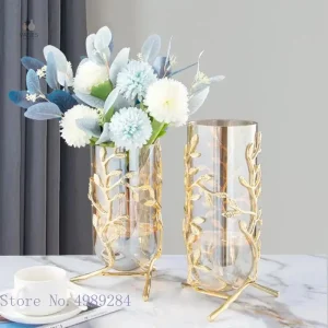 Accessoire de décoration moderne en verre transparent