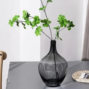 Vase dame jeanne noir pour décoration intérieure