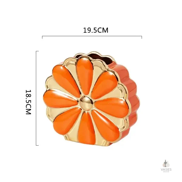 Vase décoratif stylé pour une ambiance chaleureuse