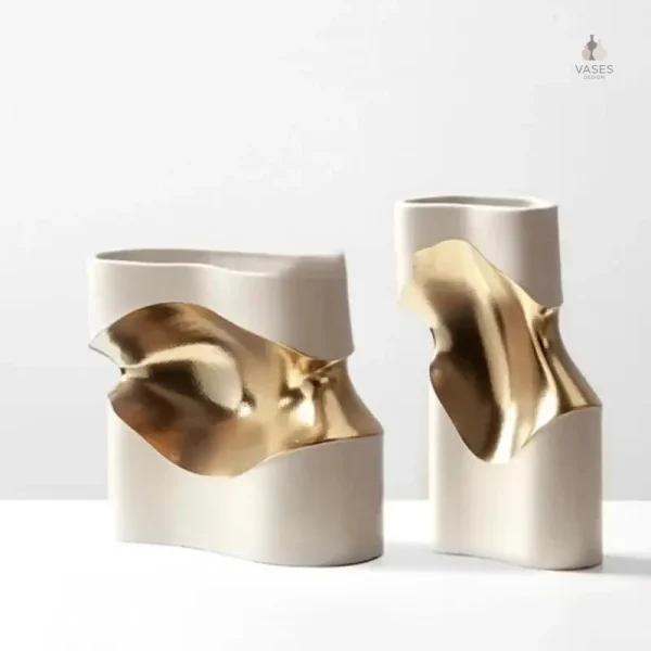 Vase décoratif design moderne en céramique