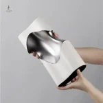 Vase artistique en verre soufflé, pièce unique