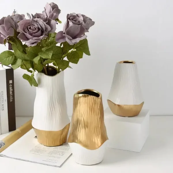 Vase design en céramique moderne