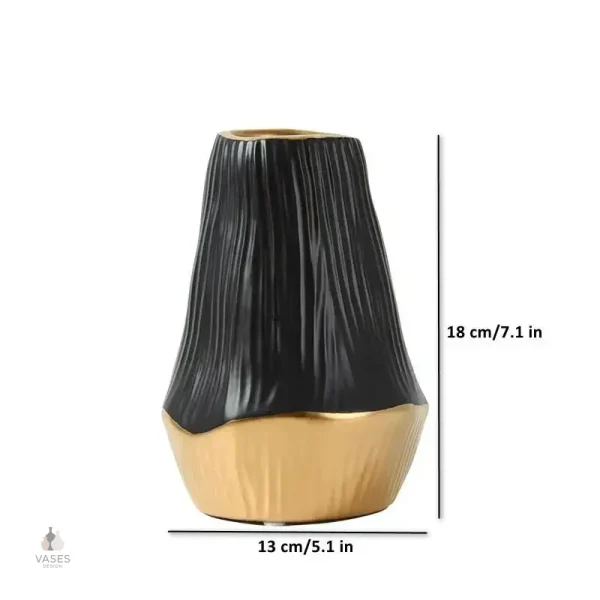 Vase céramique stylé pour centre de table