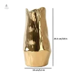 Vase design chic en céramique artisanale