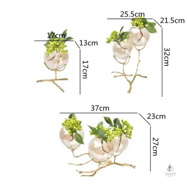 Vase de luxe idéal pour les arrangements floraux sophistiqués
