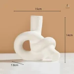 Vase design unique, accessoire déco abordable