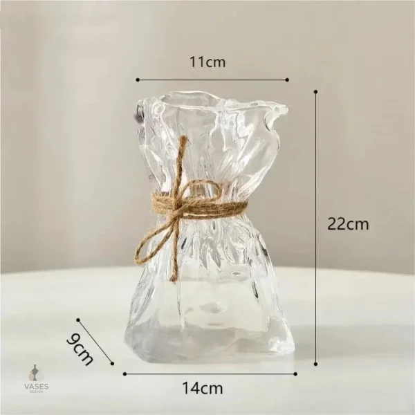 Vase en verre moderne pour une touche de sophistication