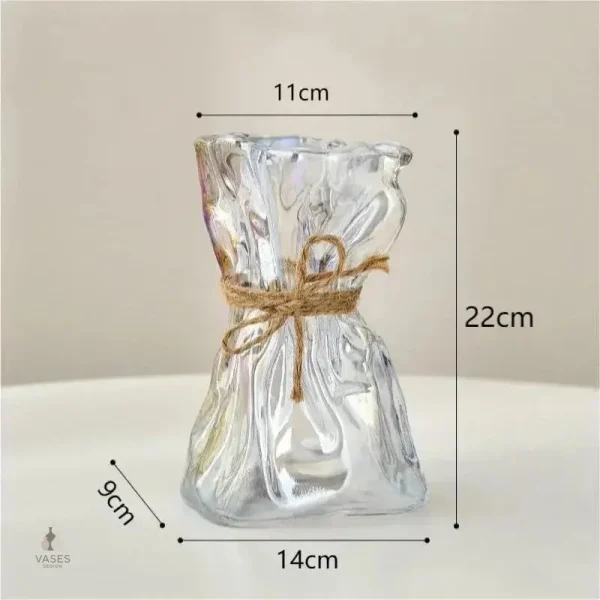 Vase décoratif en verre pour embellir votre espace