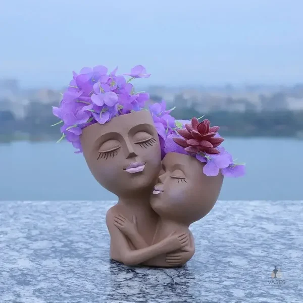 Vase design inspiré de l'art, ajout élégant à votre espace