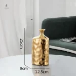 Vase doré moderne pour un style raffiné