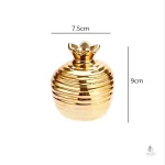 Vase économique en métal doré, style chic
