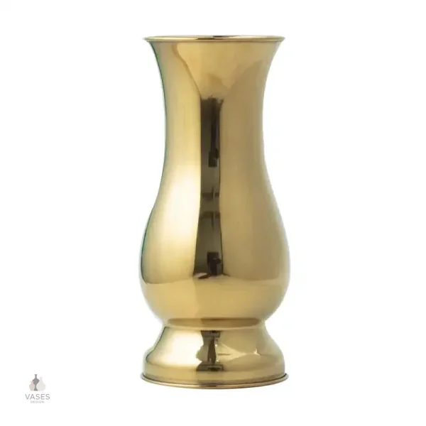 Vase en métal pour fleurs et plantes