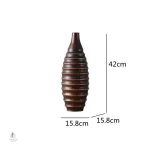 Vase en bois au design unique