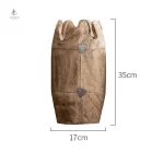 Vase en bois pour décoration intérieure