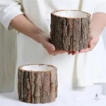 Vase en bois, ajout décoratif pratique et stylé à petit prix