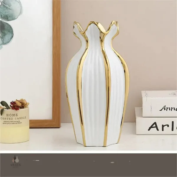 Vase céramique fait main, style contemporain