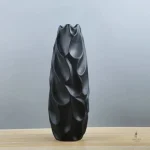 Vase en céramique artisanale décoratif