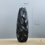 Vase en céramique artisanale pour intérieur